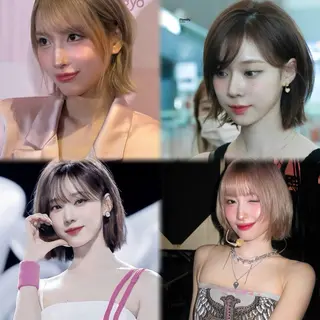 ミディアム タンバルモリ/ タッセルボブ/神山のヘアスタイル