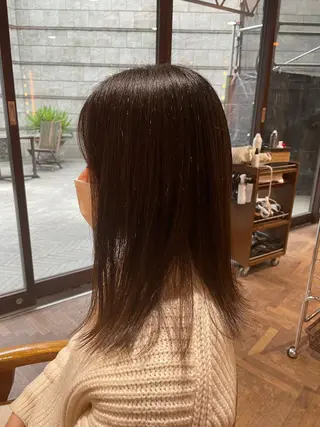 ミディアム stylist YUTOのヘアスタイル