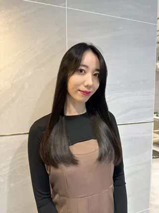 セミロング ヘアアレンジ キッズ fiica （フィーカ）所属・金子侑史 /縮毛矯正の人のヘアスタイル