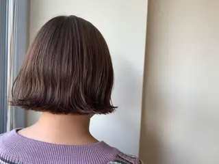ショート カラー ボブウルフ／ボブ Satsuki【名駅のヘアスタイル