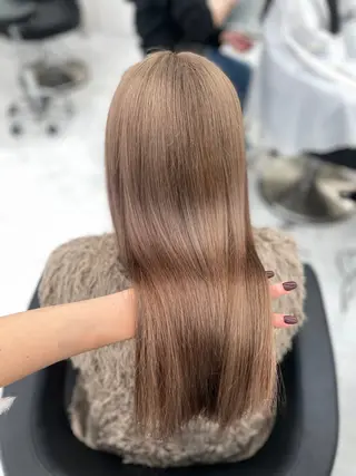 ロング MOE 福岡韓国ヘア✧︎のヘアスタイル