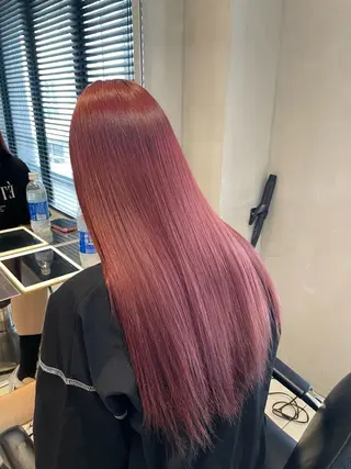 ロング カラー ヘアアレンジ 艶髪/レイヤーカット 🐣misakiのヘアスタイル