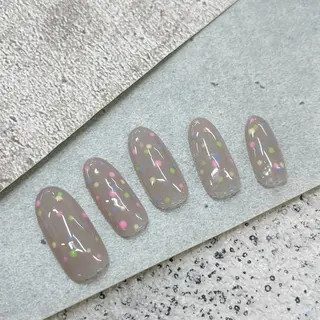 ネイル ⭐︎休業中の練習⭐︎ JNA認定講師髙橋のネイルデザイン