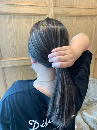 ロング カラー D.I.E.V.A hair 池袋東口所属・杉浦千智💗アイドル 大好き美容師💗のヘアスタイル