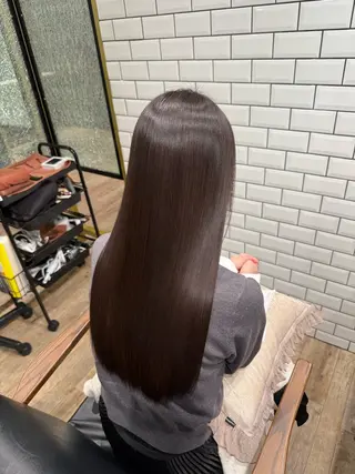 ロング yuki🤍髪質改善 顔まわり/レイヤーのヘアスタイル