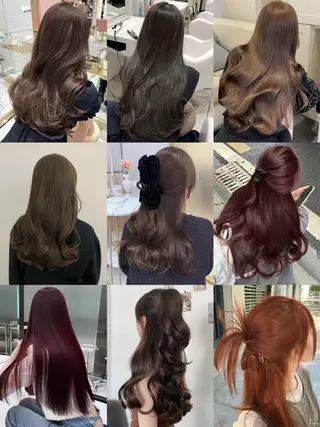 ロング カラー 心斎橋ハイトーン特化 midori🍀のヘアスタイル