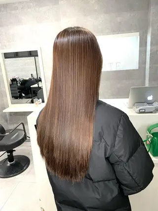 ロング カラー JUNYA 海外ガールヘアのヘアスタイル