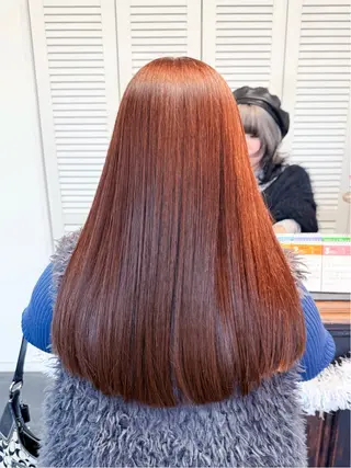 ロング 上村 楓のヘアスタイル
