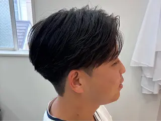 ショート メンズ 男に磨きをかけるフェ ードヘア👊🏼/森のヘアスタイル