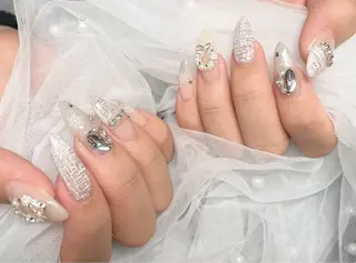 ロング 岡矢joieange 心斎橋店のネイルデザイン