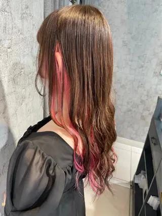 ロング カラー 🎴 永井あさひ🎴のヘアスタイル