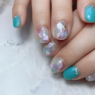 ネイル sweet 仲野陽子のネイルデザイン