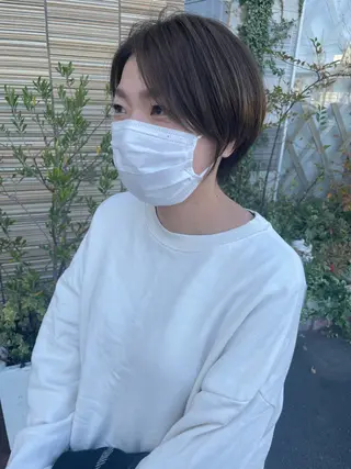 ショート カラー 鶴岡で縮毛矯正なら お任せ！ハヤシナオミのヘアスタイル