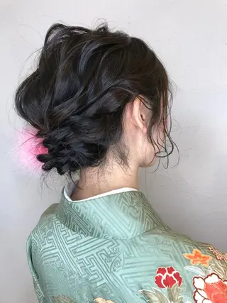 ミディアム ヘアアレンジ Neolive Cava 相模大野店所属・sola: neoliveのヘアスタイル