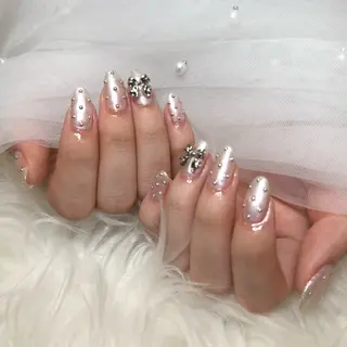 ネイル パラジェル/フィルイン　Oasisネイル相模大野所属・natsuki 🦊🩶のネイルデザイン