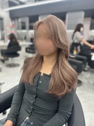 カラー パーマ ヘアアレンジ メンズ キッズ ♥️韓国ヘア レイヤー♥️ゆりのヘアスタイル