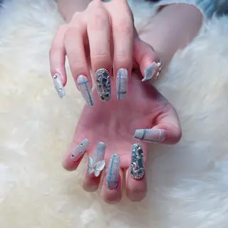 ロング 💜MIYA nail川崎店のネイルデザイン