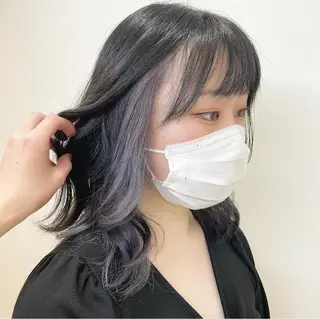 カラー 小濵 美月のヘアスタイル