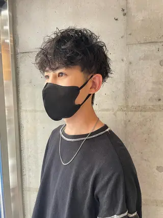 メンズ フリーランスシェアサロンルレイル所属・心斎橋/メンズ /ルレイル/地形真希のヘアスタイル