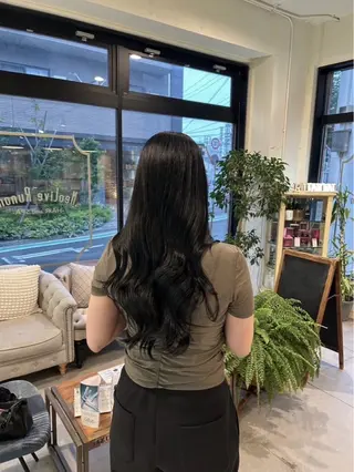 ロング カラー 🫐 キナリ🫐のヘアスタイル