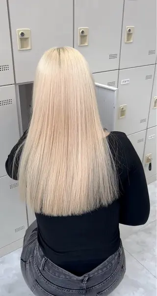 ロング カラー 🫧韓国風透明感 ヘア🫧towaのヘアスタイル