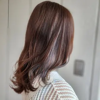 カラー O.hair designers所属・シールエクステ🎀 ホシノ🕒ユウカのヘアスタイル