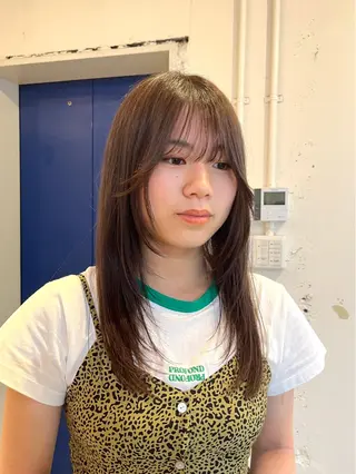 セミロング カラー RYOMA/ 似合わせ🎧🤍のヘアスタイル