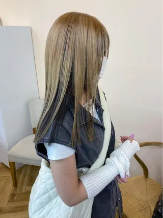 セミロング カラー 栄・伏見 JOULE'Sのヘアスタイル