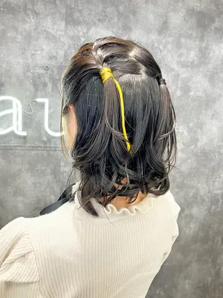 ヘアアレンジ 🦔Laulu 菅原綾乃のヘアスタイル