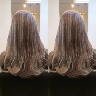 ロング カラー 原田 祥彰のヘアスタイル