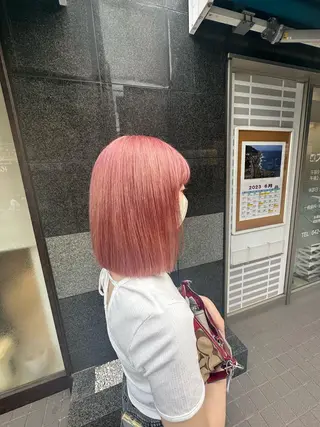ミディアム ‪❥ブリーチ💗 MIKUのヘアスタイル