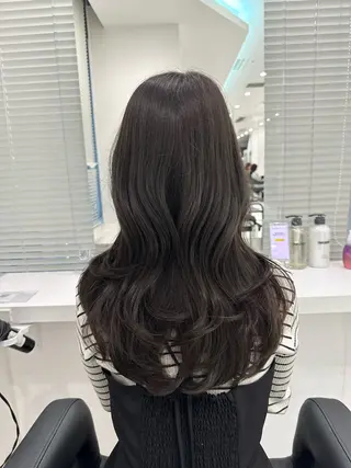 ミディアム カラー ♡上品韓国髪♡ブラ ウン/SAYATOのヘアスタイル