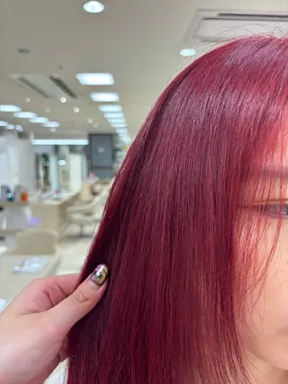 カラー 🎀暖色カラー/透明 感カラー/ひな🎀のヘアスタイル