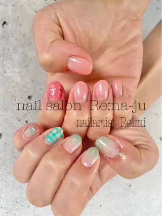 ネイル Rena-ju キャサディのネイルデザイン