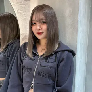 ミディアム カラー Lond espoir所属・🫧🩵nazuna 🩵🫧のヘアスタイル