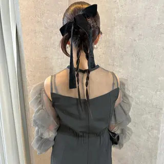 ヘアアレンジ はちすか るかのヘアスタイル