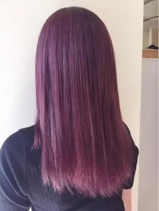 ロング カラー ぱつっとボブ/ 小野あかねのその他イメージ