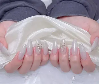 ネイル 🎀も ものネイルデザイン