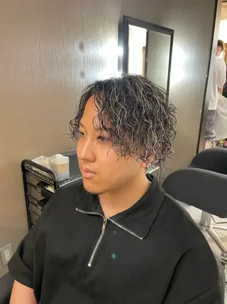 ミディアム カラー パーマ メンズ 🔥お値段以上🔥 メンズ特化たかひろのヘアスタイル