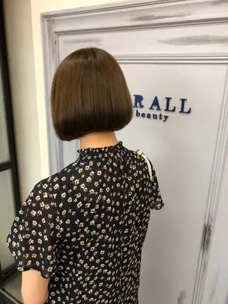 ショート 小島嵩人 縮毛矯正 髪質改善のヘアスタイル