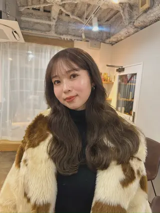 カラー 🧣misaki 透明感カラー🧣のヘアスタイル