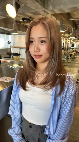 ロング カラー ショートカット募集中 /NAGISAのヘアスタイル