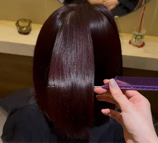 ショート 酸性ストレート/ ちさとのヘアスタイル