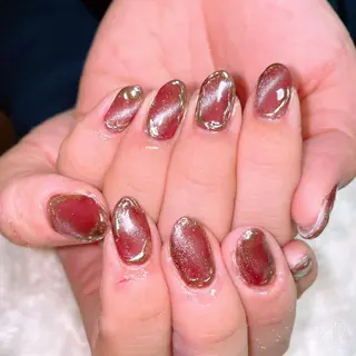 ネイル The Best Beauty受付担当のヘアスタイル