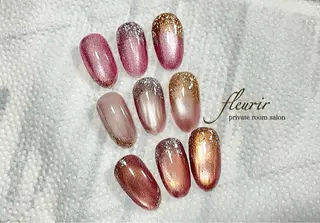 ネイル フルリール 【プライベートサロンのネイルデザイン