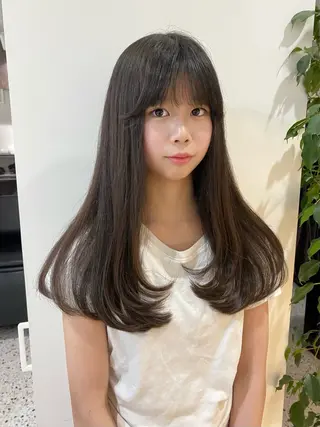 カラー AO所属・RISAKO 艶髪モテヘア🎀府中のヘアスタイル