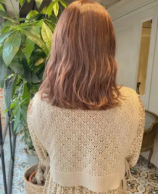 ミディアム カラー 梅原 大和のヘアスタイル