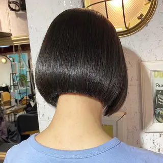 ショート 髪質改善縮毛矯正 リピートNo.1米倉のヘアスタイル