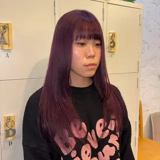 ロング カラー 🍎ハイトーン/ 透明感カラー🍎リオのヘアスタイル