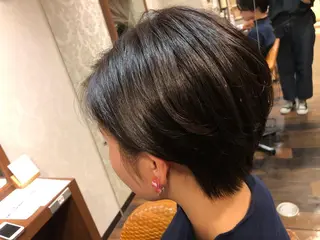 ショート ひろせ かなのヘアスタイル
